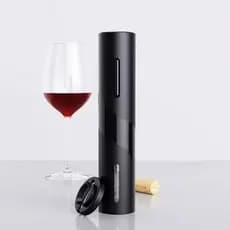 Abridor Automático de Rolhas Elétrico - Usa Pilhas AA Comuns, Design Ergonômico, Perfeito para Presente ou Uso Diário