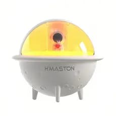 Umidificador de Ar H'maston JSQ19: Modelo Astronauta 350ml + LED Noturna