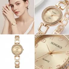 Relógio Mondera Feminino 31mm Pulseira de Jóia Strass