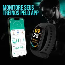 Oferta Relógios Inteligentes M8 e M9, Tela AMOLED e Bluetooth 4.0