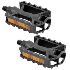 Pedal Para Bicicleta Bike Mtb 1/2 Rosca Fina Par Com Refletor para Pedivela Monobloco