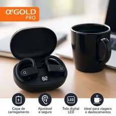 Fone Bluetooth Sem Fio TWS IPX5 Estéreo com Microfone e Cancelamento de Ruído
