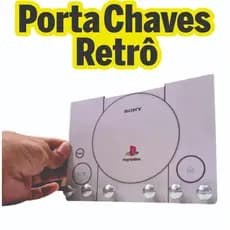 Porta Chaves Gamer Retrô ps1