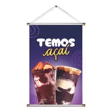 Banner Arte Pronta - Temos Açaí