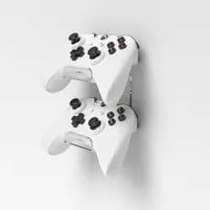 Suporte para 2 controles de PS5, PS4, PS3, Play Xbox Universal - Parede - Acrílico Promoção