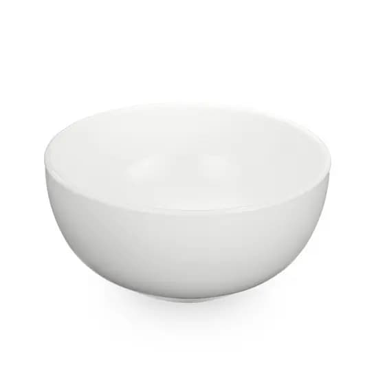 Kit Bowl Branco 668ml Vidro Resistente Tigela Pote Sobremesa Sorvete Açaí Doces Cozinha