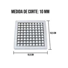 Lamina 10 Mm Inox P/ Cortador Picador De Legumes Oferta