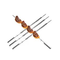 3 ESPETO ESPADA P/ CHURARSQUEIRA GIRATÓRIA GRILL + 1 ESPETO ESPADA DE BRINDE