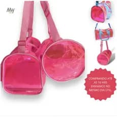 Mala Maleta Bolsa Transparente Cristal Natação/ Praia / Treino / Academia