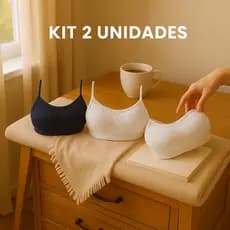 Kit Com 2 Tops Fitness Com Alcinha - Top Sem Bojo Perfeito Para Academia - Direto Da Fábrica - Envio Imediato - Cropped