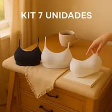 Kit Com 7 Tops Fitness Com Alcinha - Top Sem Bojo Perfeito Para Academia - Direto da Fábrica - Envio Imediato - Cropped