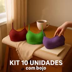Kit Com 10 Tops Fitness Com Alcinha - Top COM BOJO Perfeito Para Academia - Direto da Fábrica - Envio Imediato - Cropped