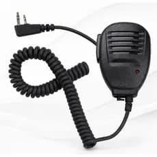 Microfone Ptt Mike Para Rádio Comunicador Baofeng Para Walk Talk Qualidade