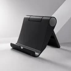 Suporte de Celular e Tablet Base De Mesa Preto