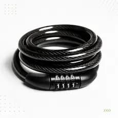 Cadeado Para Moto e Bicicleta 8mm Com Senha Cabo de Aço
