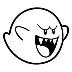 2 Adesivos King Boo Chefão Mario Game Geek Play Premium Vinil