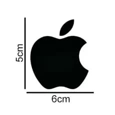 Um Adesivo Apple Maça 6x5cm  Diversas Cores Decoração Imac Iphone Ipad