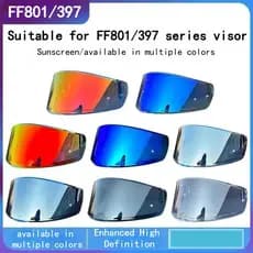 2026NEW Cachecolff801 Viseira Para LS2 FF397 FF801 Escudo De Capacete Facial Completo Anti-UV Casco Moto Acessórios De S