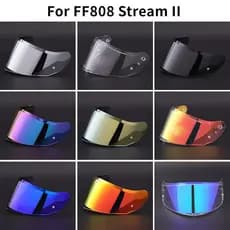 [2025NOVO] Viseira para Capacete LS2 FF808 Stream II, Lente de Substituição, Acessórios para Motocicleta, Capacete Casco