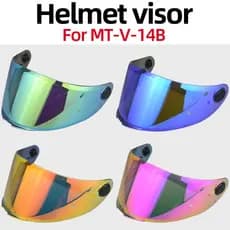 Viseira de capacete PARA MT V-14B mt revenge 2 S Acessórios para scooter V14B viseira Lente de motocicleta Casco Proteto