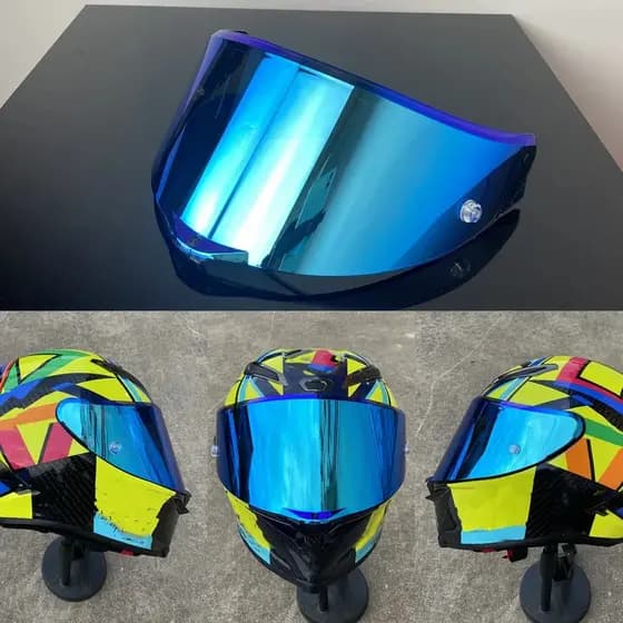 [NOVO 2025] Viseira para Capacete Pista para AGV Pista GPRR, Corsa-r, Pista GPR, Proteção UV, À Prova de Vento, Protetor