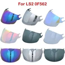 Viseira Original LS2 of562 para Capacete, Lente Extra de Substituição para Óculos de Sol para Capacetes LS2 Airflow