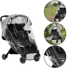 Capa De Chuva Para Carrinho De Bebê , À Prova De Vento , Universal , Proteção Contra Respingos , Todo O Terreno , Fácil