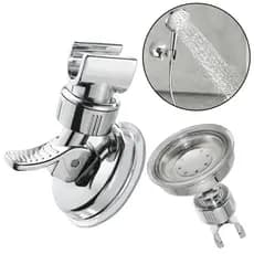 Ypdmigumila1pcs Ventosa Suporte Para Cabeça De Chuveiro Sem Broca À Prova D'água Reutilizável Super Carga Universal