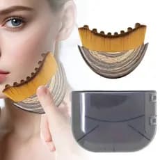 Escova Facial De Contorno , Massageador De Drenagem Manual , Cerdas Macias Duráveis , De Limpeza Ergonômica Para Moldar