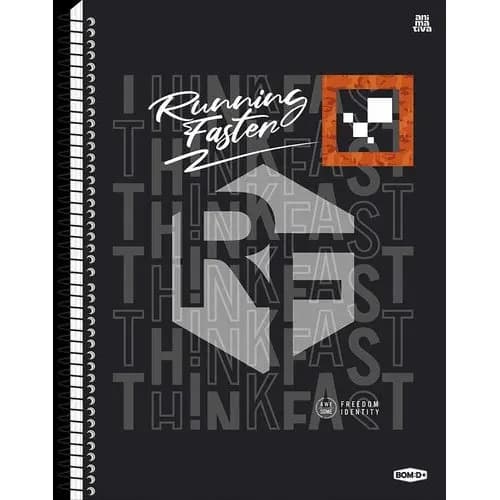 Caderno Universitário Masculino 10 Matérias – 160 folhas