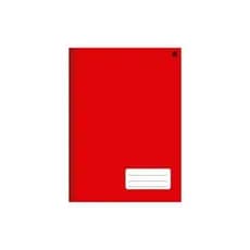 Caderno pequeno costurado Capa Dura  – Vermelho