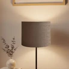 Cúpula Cilíndrica 30X30X25 Tecido para Abajur Lustre Pendente Decoração