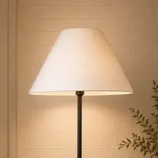 Cúpula Cone 15x40x26 Tecido Para Abajur Luminária de Chão Decorativa Clássica Moderna