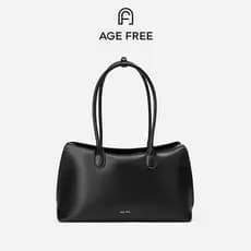 Premium Bolsa Feminina Polly Grande  Boston de Couro Macio acola Laptop Espaçosa de Qualidade Superior AGE FREE