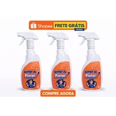 Tinta Acrílica Removedor de Tinta Emborrachada e Acrílica Piso Porcelanato Móveis Vidros 500ML