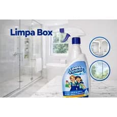LimpaVidros Box Banheiro e Espelhos Spray SYY 500ml Limpeza Profunda