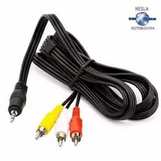 CABO AUXILIAR P2 X 3 RCA AV 1.5 METROS FIO REFORÇADO
