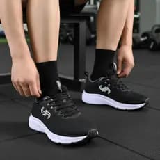 tênis masculino academia esportivo confortável Leve Corrida e Caminhada Leve