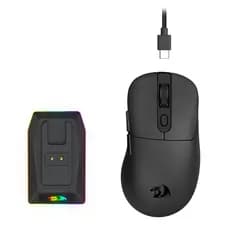 MOUSE GAMER REDRAGON COM CARREGADOR EBONY STANDARD RGB PRETO M998-STD-1K