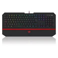 Teclado Gamer Membrana Redragon Karura 2 Preto RGB K502RGB