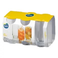 Copo Nadir 300ml Lights Embalagem Com 6 Unidades Transparente