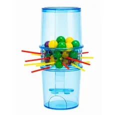 Jogo Tira Varetas Cai Não Cai Infantil Brinquedo Coordenação Motora E Concentração Tabuleiro Família Game Ball Premium