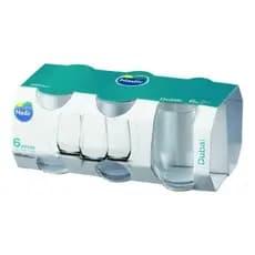 Jogo De Copos Dubai Long Drink Suco Água 480ml Nadir 6 Peças Copo
