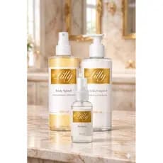 Presente Lily – Perfume + Hidratante + Body Splash | Toque Fino e Feminino