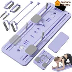 Leg opener com suporte de telefone- equipamento de alongamento de perna para yoga e pilates