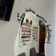 Frases Decorativas em Acrílico Espelhado para Paredes e Espelhos Oração Sonho Decoração