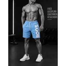 Short Masculino Elastano Estilo Praia Verão acasual