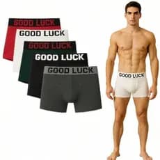 Kit 5 Cuecas Boxer Microfibra Cueca Box Masculino Adulto Revenda Alta Qualidade