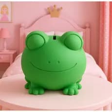 🐸 Cofrinho Cofre Sapo Encantado – Decoração e Diversão Poupança