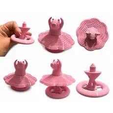 Capivara Dançarina Bailarina Antiestresse – Fidget Toy 3D brinquedo giratorio